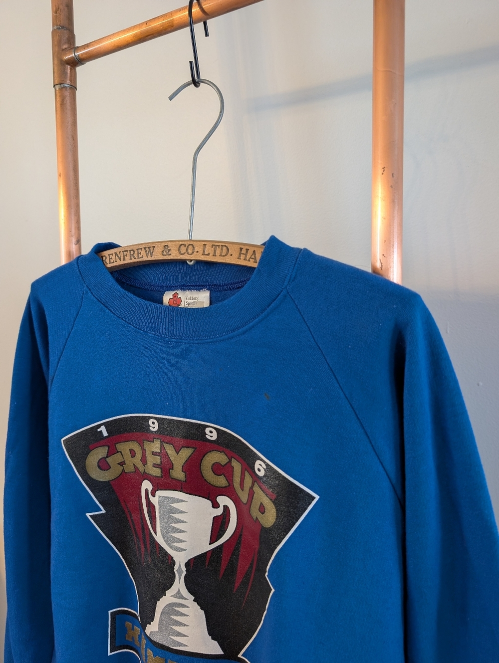 *2 For 1 - DEAL* - 1996 GREY CUP Sweatshirt & Hamilton Tiger-Cats Black Tee - Picture 5 of 13